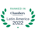 Reconocimiento Chambers Latin America 2022 Zorrilla